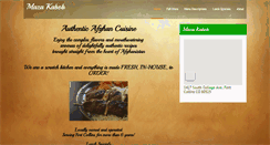 Desktop Screenshot of mazakabob.com